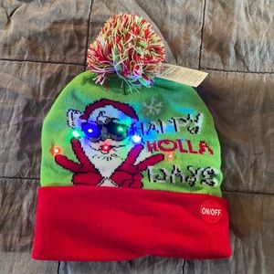 Light up Christmas beanie